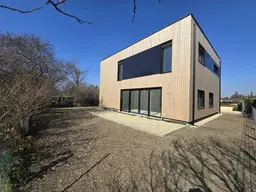 Modern ausgestattes Einfamilienhaus + Schlüsselfertig + Neubau + NÄHE WIEN + Raumhöhe 3,00m + 4 Zimmer + Wohnessküche ca. 60m² + WFL 155m² + Gstk 450m² + Carport ca. 44m²