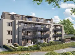 2 Zimmer Wohnung mit traumhafter 88m² großer Dachterrasse in Bürmoos!