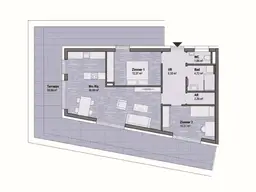 Wohnen in Graz Geidorf - Exklusive Eigentumswohnung (70m²) mit Terrasse in bester Lage! Provisionsfrei