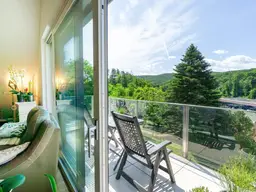 Stilvolle Dachgeschoß-Maisonettewohnung mit einzigartigem Naturpanorama