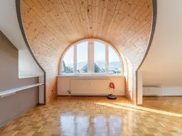 Besonders helle 3-Zimmer-Wohnung mit Blick in die Schweizer Berge!