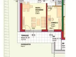 Erdgeschoss Wohnung mit Garten und Terrasse