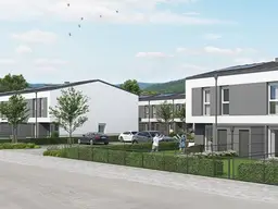 gefördertes Reihenhaus mit großem Eigengarten inkl. 2 Stellplätzen | Kaufoption
