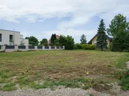 Aufgeschlossener Bauplatz - 1.071m², 30% Bebauungsdichte, max. 2 Wohneinheiten, offen, 6,5m Gebäudehöhe