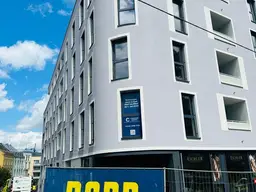 Traumhafte 2-Zimmer-Wohnung mit Balkon Richtung Innenhof – Erstbezug