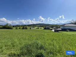 Baugrundstück bei Moosburg mit traumhaftem Berg- und Fernblick