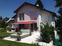 Idylle am Heuberg mit Blick über Wien