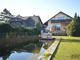 Kaum Energiekosten! EINFAMILIENHAUS MIT SCHWIMMTEICH und großem Grundstück