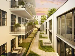 Erstbezug nach Sanierung | Süd/West Loft mit Balkon | Raumhöhe bis zu ca. 4,90 m | Büro/Praxis Nutzung und Kurzzeitvermietung möglich