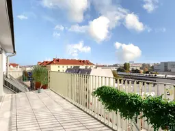 ERSTBEZUG mit ca. 14 m² TERRASSE | 4-Zimmer Dachgeschoss | TG-Stellplatz optional | Nachhaltiges Wohnbauprojekt