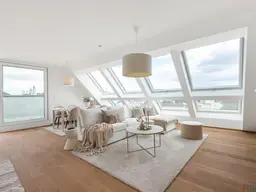 ERSTBEZUG | PENTHOUSE mit ca. 59 m² PANORAMA-DACHTERRASSE | 4-Zimmer | TG-Stellplatz optional | Nachhaltiges Wohnbauprojekt
