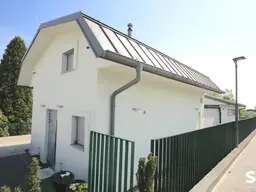 #SQ - MODERNES KLEINGARTEN-DOPPELHAUS IN ABSOLUTER GRÜNRUHELAGE
