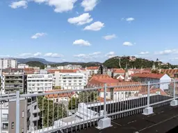 * * * 4 RADMINUTEN zum BAUERNMARKT am LENDPLATZ... BALKON... LIFT... PARKPLATZ... DACHTERRASSEN-BENÜTZUNG * * * * * * 