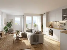 3-Zimmer Hochparterre Neubau-Wohnung mit Balkon (W07)