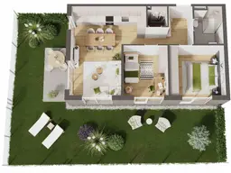 Hochwertige 3-Zimmer Neubau-Gartenwohnung (W03)