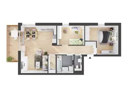 3-Zimmer Neubau-Wohnung mit Balkon (BW05)