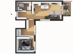 Hochwertige 2.5-Zimmer Neubau-Wohnung mit Balkon (W06)