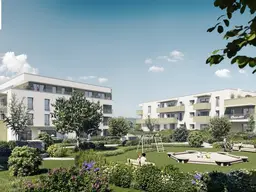 Erstbezug: Helle 3-Zimmer-Wohnung mit Dachterrasse!