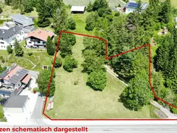 MIT BERGBLICK AUFWACHEN - GROSSES BAUGRUNDSTÜCK IN BESTLAGE VON TRINS