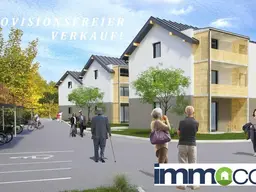 3 Raum Wohnung mit Terrasse und Eigengarten. Neubau!