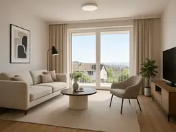 2-Zimmer-Wohnung mit Loggia