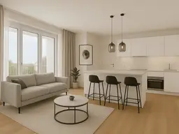 4-Zimmer-Wohnung mit großer Terrasse im FRIEDRICH