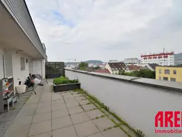 IDEALE 4 ZIMMERWOHNUNG MIT 2 TERRASSE NAHE DER DONAU - TOP 36