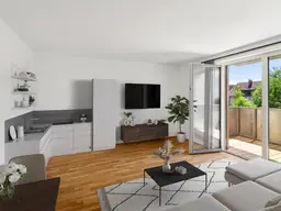 Erstklassiger Wohntraum in Ternitz – 3-Zimmer-Neubauwohnung mit Balkon und Garten