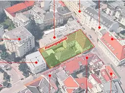 Entwickelbares Ensemble im Stadtzentrum von Baden bei Wien- 12 Wohnungen möglich-TOPLAGE im Zentrum