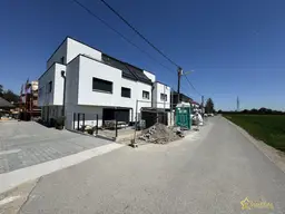SÜDSEITE! 128m² WNFL! EXQUISITES, SCHLÜSSELFERTIGES 5-ZIMMER-ZIEGELHAUS. 3 Bäder. 3 Toiletten. Elektrische Rollläden, Klimavorbereitung, edler Parkett und Sanitärkeramik!