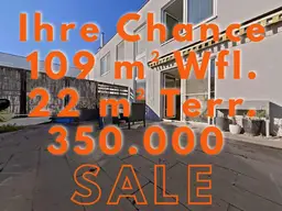 IHRE CHANCE - NOTVERKAUF OBERLAA! 109 m² MAISONETTE + 22 m² RIESEN-TERRASSE +4 ZIMMER +U1 OBERLAA