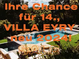 IHRE CHANCE FÜR 14., KORDON - 200 m² VILLA EYRY - ADLERHORST 14.0 +NEU 2024
+LIFT +SOLAR + POOL