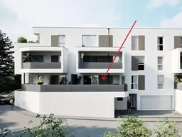 **Wohnhausanlage Bachgasse** Neubau II - 3-Zimmer Wohnung mit Terrasse - Mitten in St. Florian