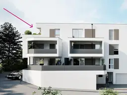 **Wohnhausanlage Bachgasse** Neubau II - traumhafte Dachterrassenwohnung - Mitten in St. Florian