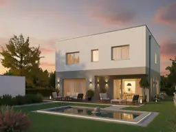 Wohnidylle in Wilhering - Reith, exklusives Einfamilienhaus mit großer Garage - moderne Architektur