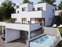 Grünlage PUCHENAU - Traumhafte Doppelhaushälfte mit Panoramablick