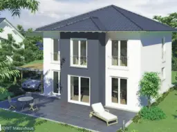 Provisionsfrei, individuell planbares Einfamilienhaus mit Grundstück in schöner Lage, in der Ausbaustufe "AUSSEN FERTG, INNEN ROH"