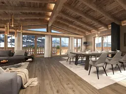 Luxus-Chalets in ruhiger &amp; sonniger Aussichtslage mit Outdoor-Pool