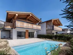 Traumhaftes Neubauchalet mit Salzwasserpool und Bergblick ( 05192 )