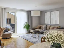 PROVISIONSFREI: Exklusive 2-Zimmer-Dachgeschosswohnung mit traumhafter Terrasse – ideal für Eigennutzer &amp; Anleger