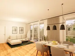 NEUBAU IN PERCHTOLDSDORF: EXKLUSIVE EIGENTUMSWOHNUNGEN + PRAXIS IN DER SALITERGASSE 6 – MODERN, GRÜN &amp; ZENTRUMSNAH!