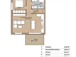 Greenliving in Hart bei Graz, kleine exclusive Wohnanlage