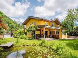 Zuhause in den Bergen! Familienidyll mit Naturschwimmteich und Bergblick in Werfenweng