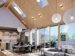 Exklusive Penthouse-Wohnung mit weitläufigen Terrassenflächen, im Süden Salzburgs