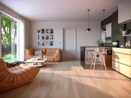 Klein aber fein!Charmante 2-Zimmer Gartenwohnung mit 2 Terrassen