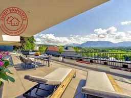 Glasfronten, die mit der Natur verschmelzen!Terrassentraum mit Weitblick