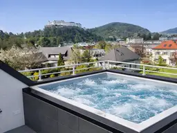 Über den Dächern Salzburgs!Penthouse-Maisonettemit Festungsblick in Leopoldskron