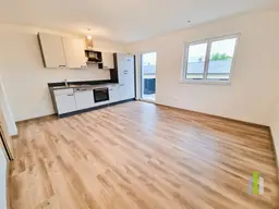Exklusive 2-Zimmer-Wohnung mit sonniger Süd/West-Terrasse in Jeging