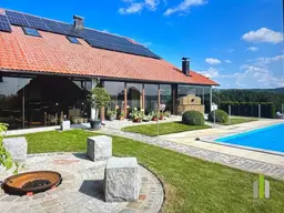 Kauf mit Wohnrecht - Nebenwohnsitz möglich - Landhaus in Top Aussichtlage mit Gebirgsblick