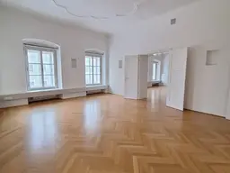 360 TOUR / Multifunktional nutzbares 5-Zimmer- Stilaltbaubüro (Lift) in historischen Barcockgebäude